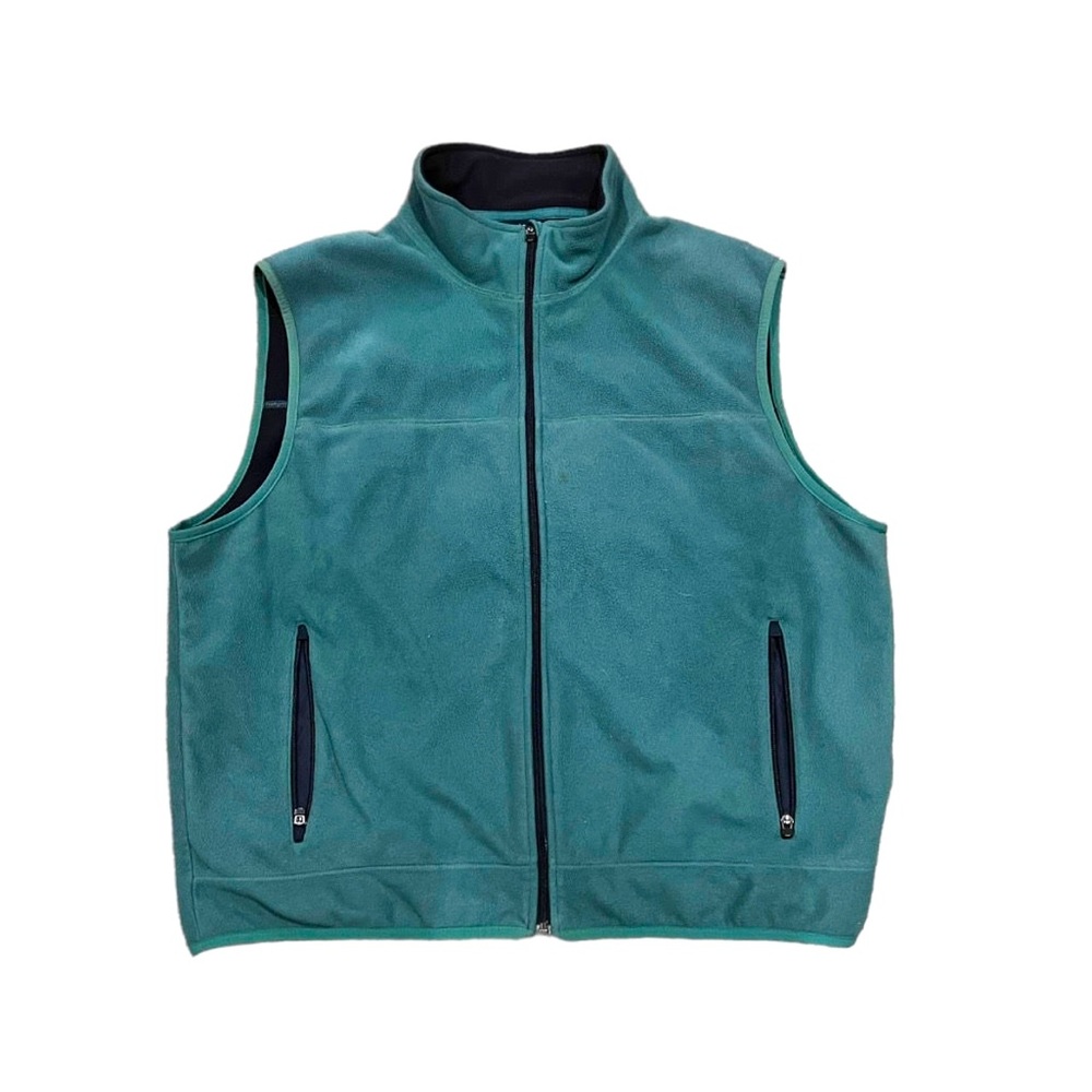 Vintage lands end fleece vest